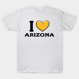 I Love Arizona State T-Shirt